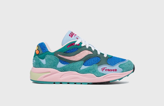 Jae Tips x Saucony Grid Shadow 2 "What's the Occasion?" (Blue)