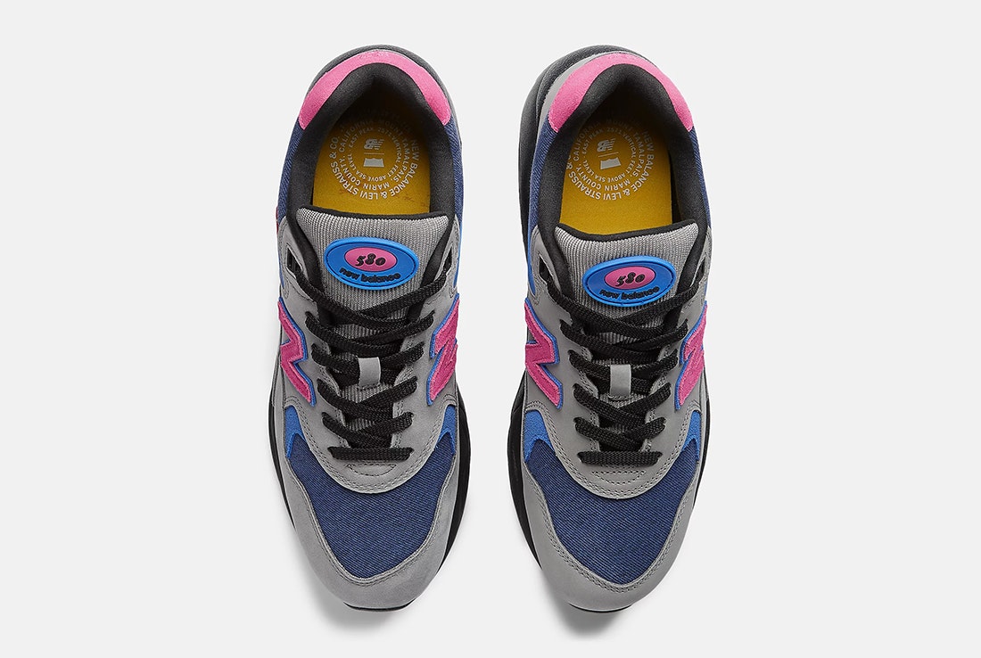 Levi’s x New Balance 580 "Grey"