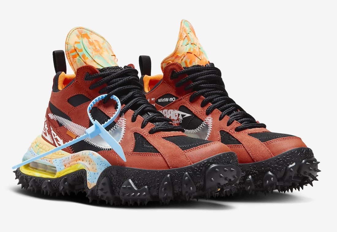 Off-White x Nike Air Terra Forma "Manta Orange"