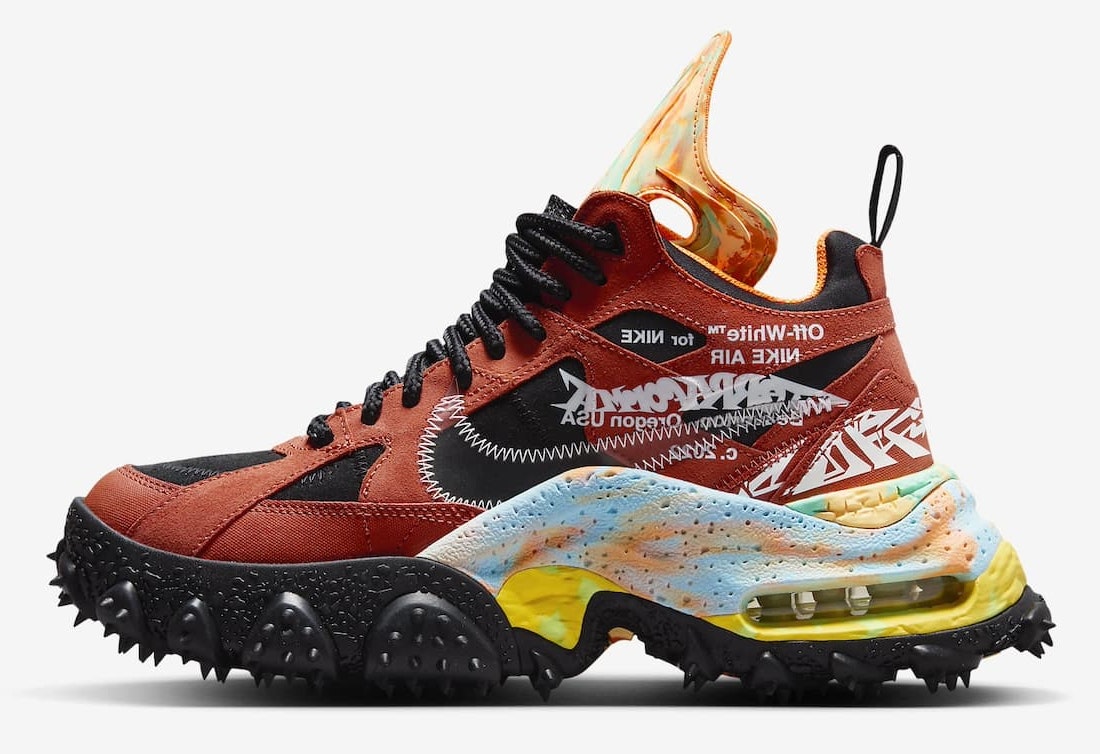 Off-White x Nike Air Terra Forma "Manta Orange"