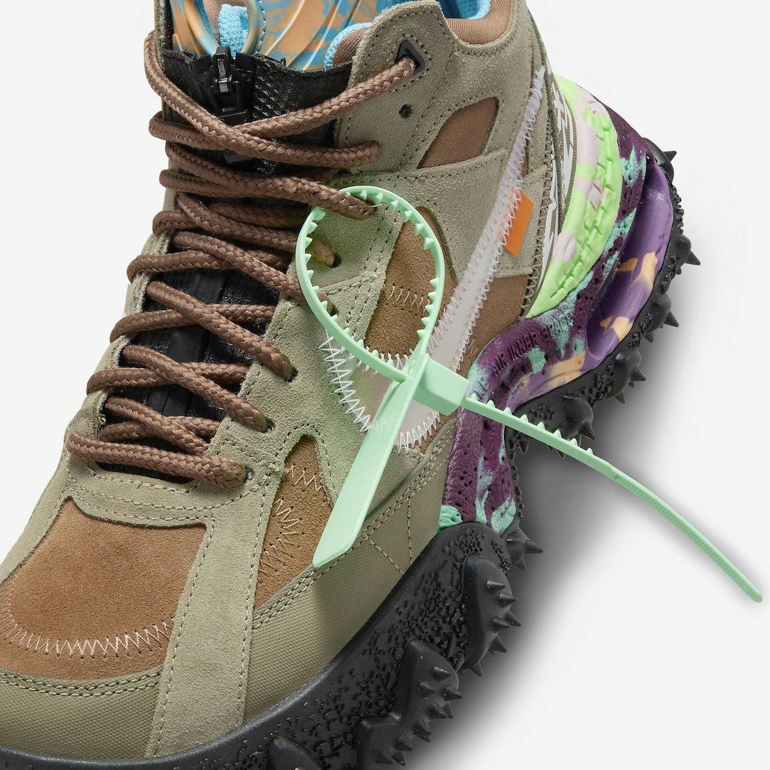 Off-White x Nike Air Terra Forma "Archaeo Brown"