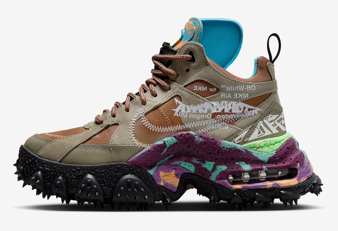 Off-White x Nike Air Terra Forma "Archaeo Brown"