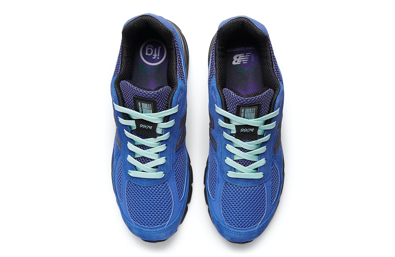 Joe Freshgoods x New Balance 990v4 "1998" (Keisha Blue)
