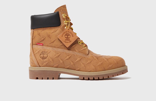 Supreme x Timberland 6" Premium Waterproof Boot "Wheat"