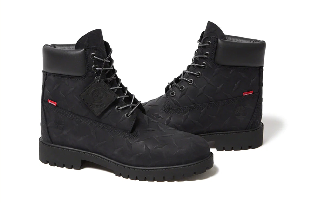 Supreme x Timberland 6" Premium Waterproof Boot "Black"