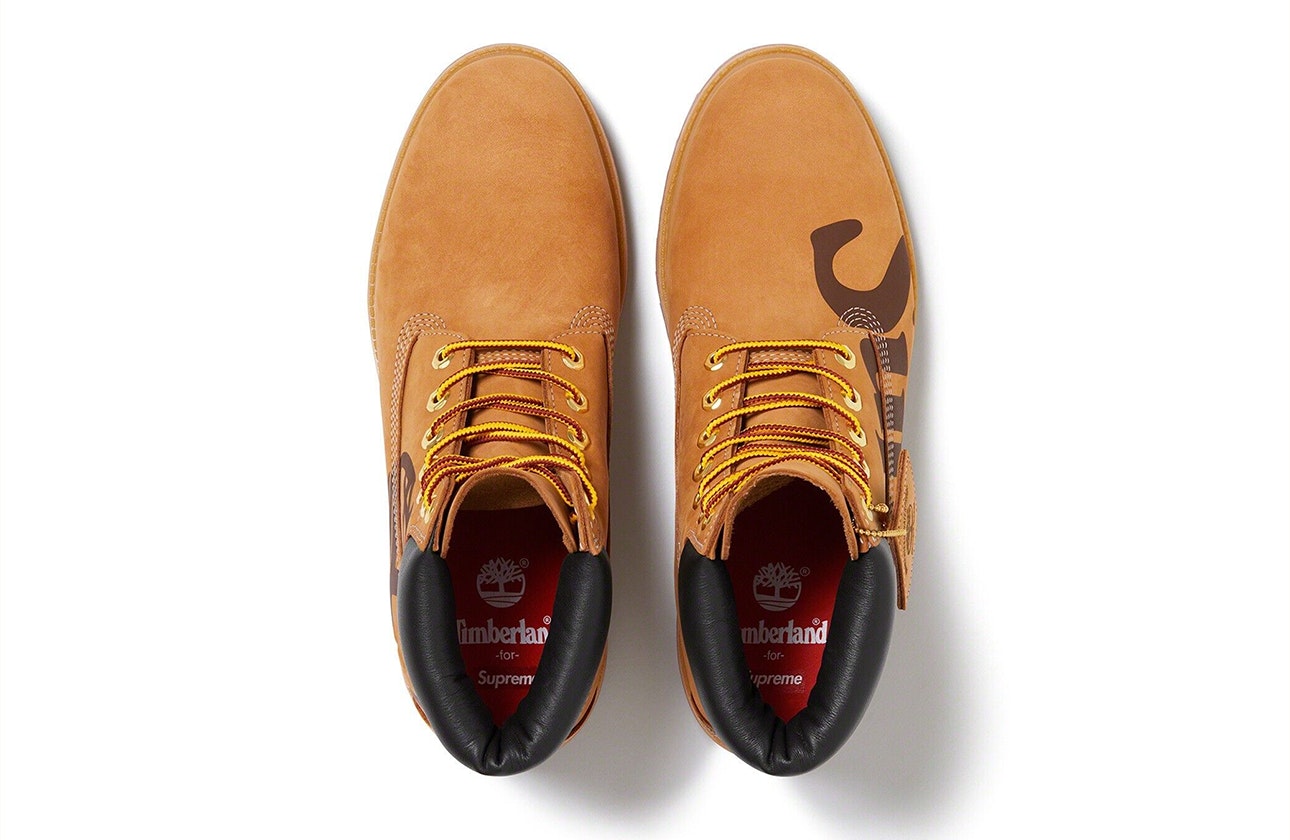 Supreme x Timberland 6" Boot "Wheat"