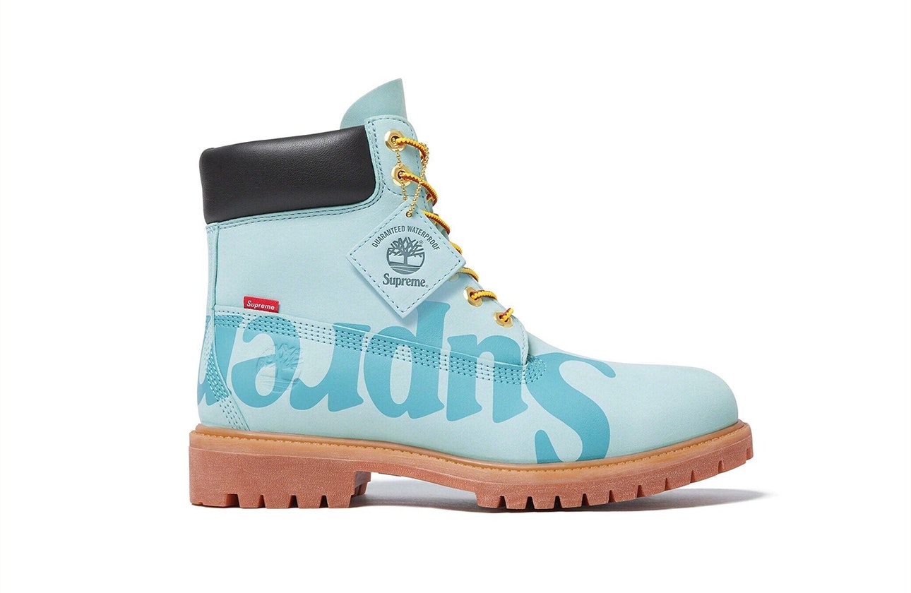 Supreme x Timberland 6" Boot "Ice Blue"