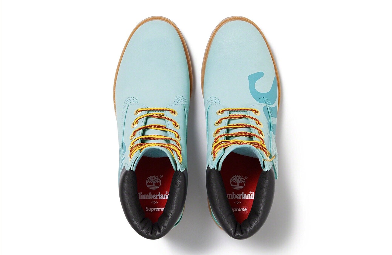 Supreme x Timberland 6" Boot "Ice Blue"