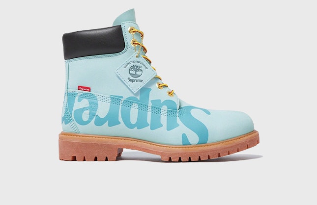 Supreme x Timberland 6" Boot "Ice Blue"