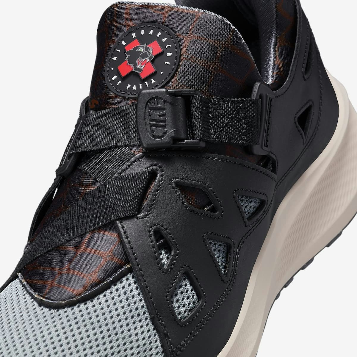 Patta x Nike Air Huarache Plus "Black"