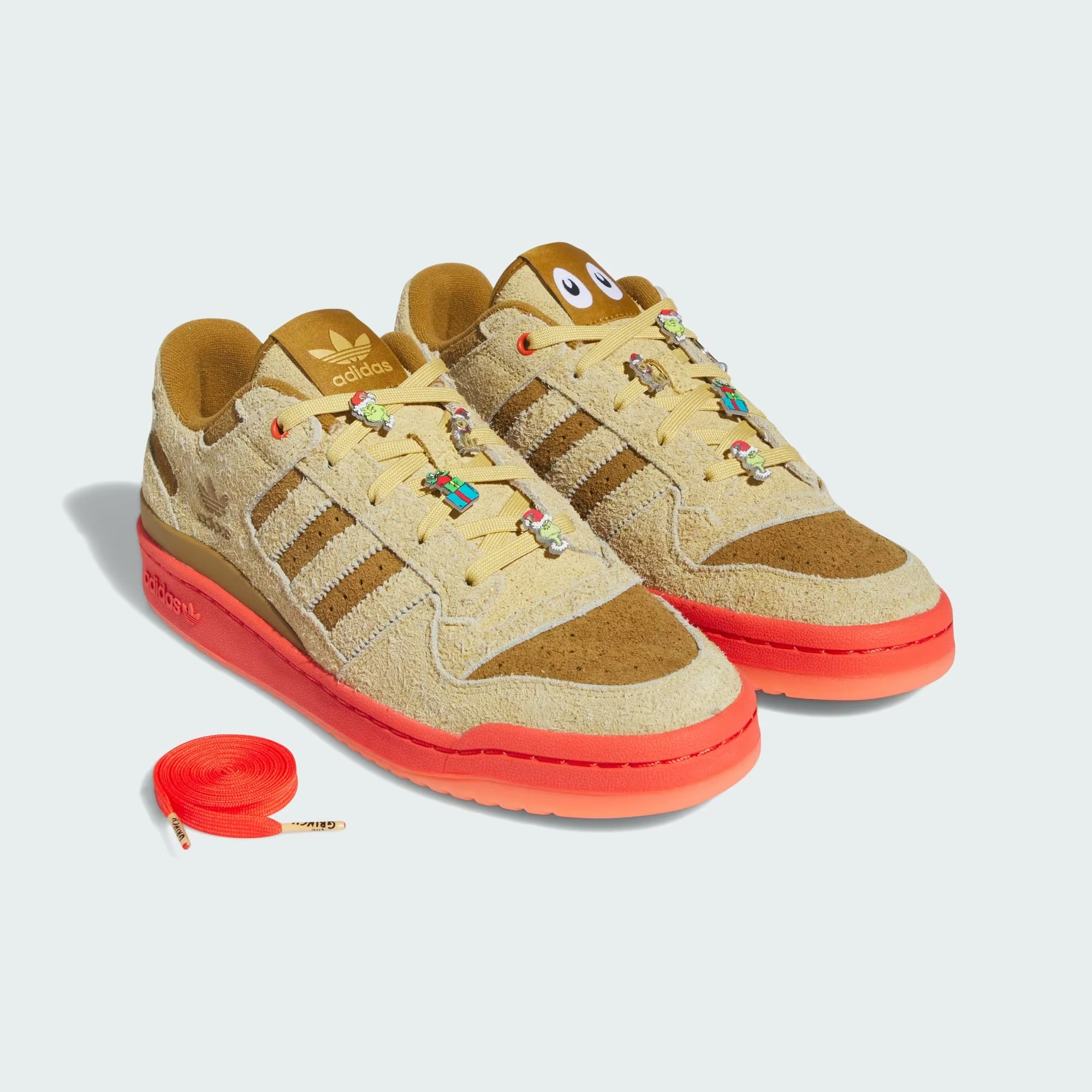 The Grinch x adidas Forum Low "Bronze Strata"