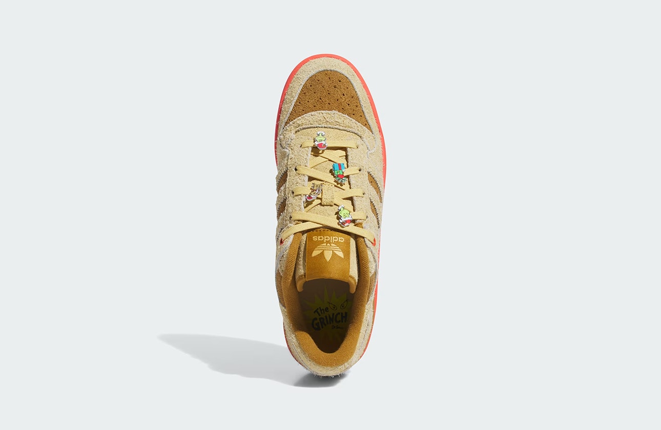 The Grinch x adidas Forum Low "Bronze Strata"