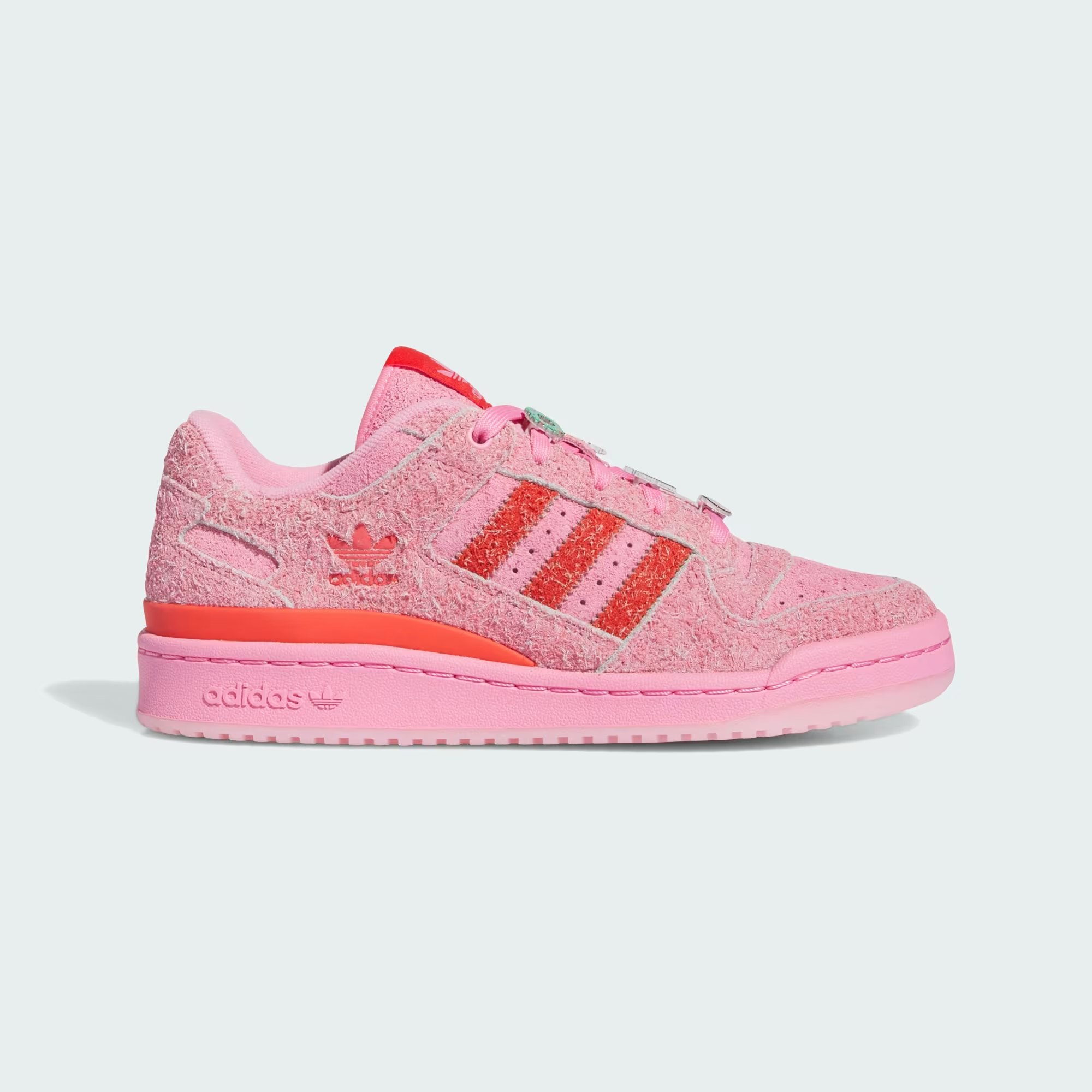 The Grinch x adidas Forum Low "Bliss Pink"