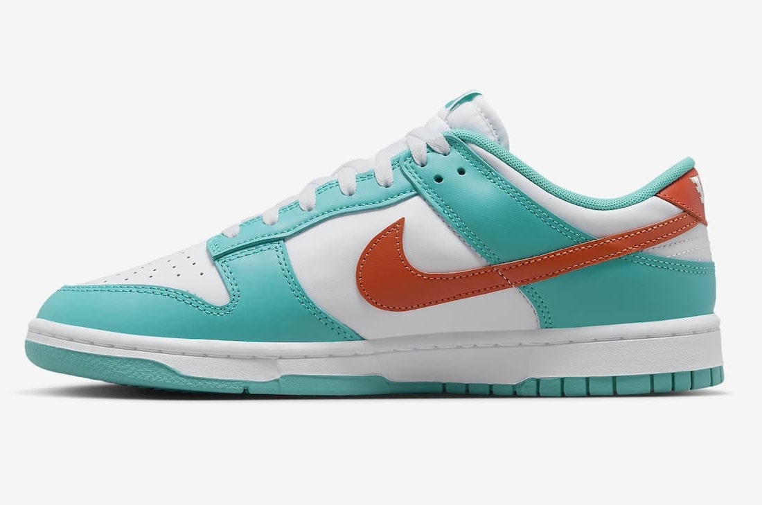 Nike Dunk Low "Miami Dolphins"