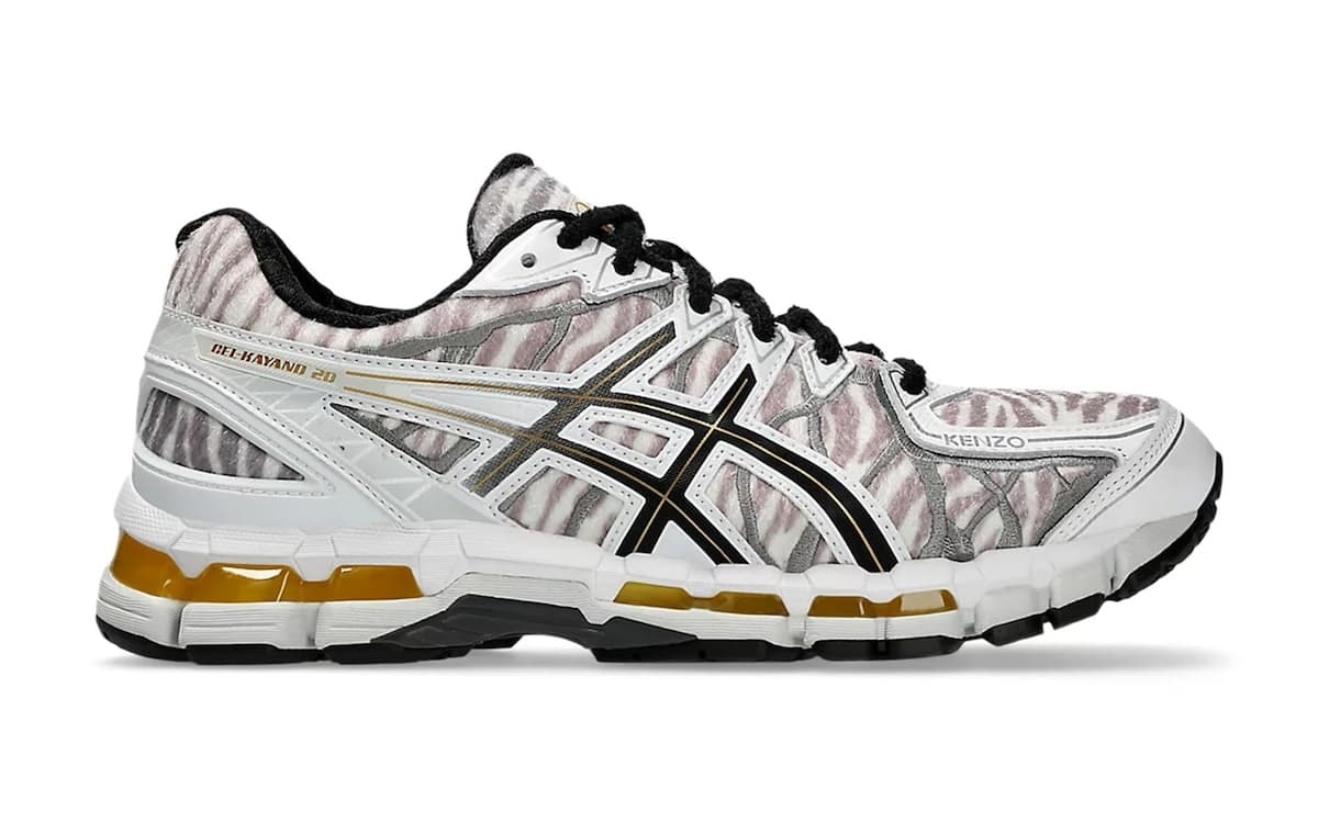 KENZO x Asics GEL-Kayano 20 "Silver Zebra"