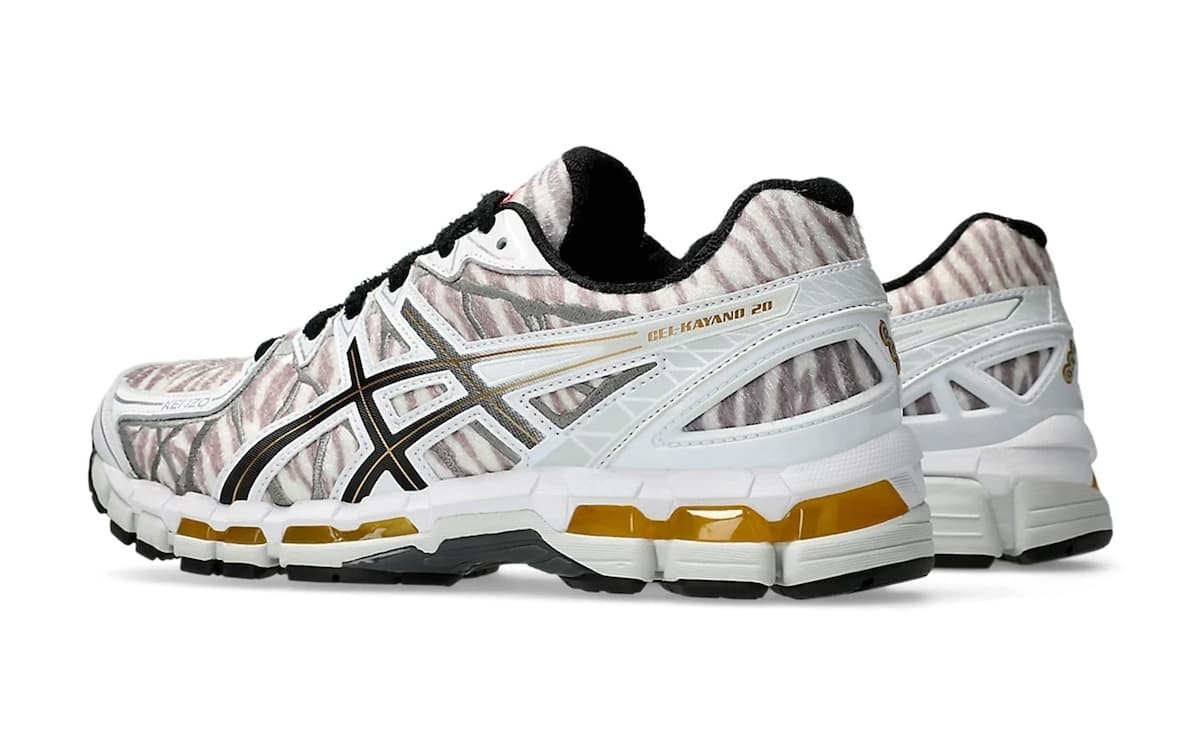 KENZO x Asics GEL-Kayano 20 "Silver Zebra"