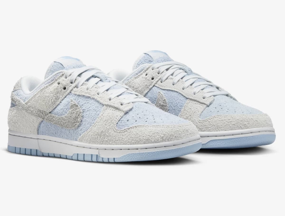 Nike Dunk Low Suede "Light Armory Blue"