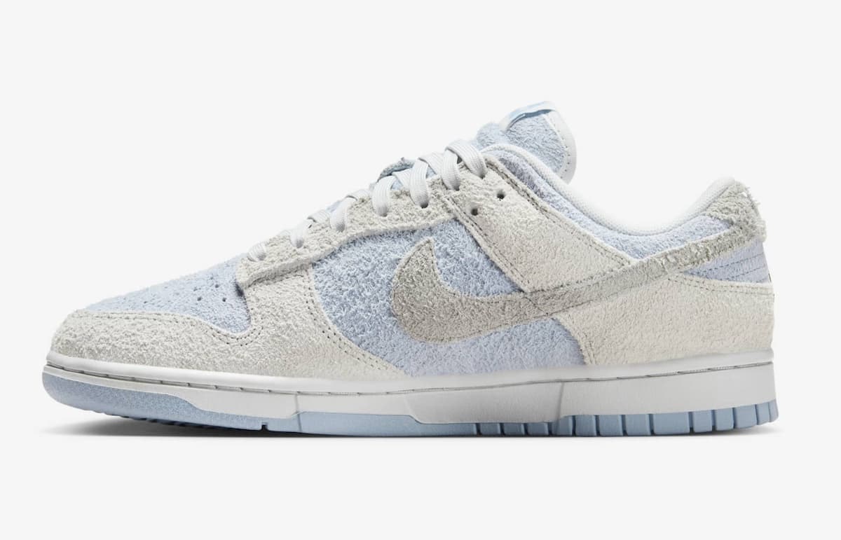 Nike Dunk Low Suede "Light Armory Blue"