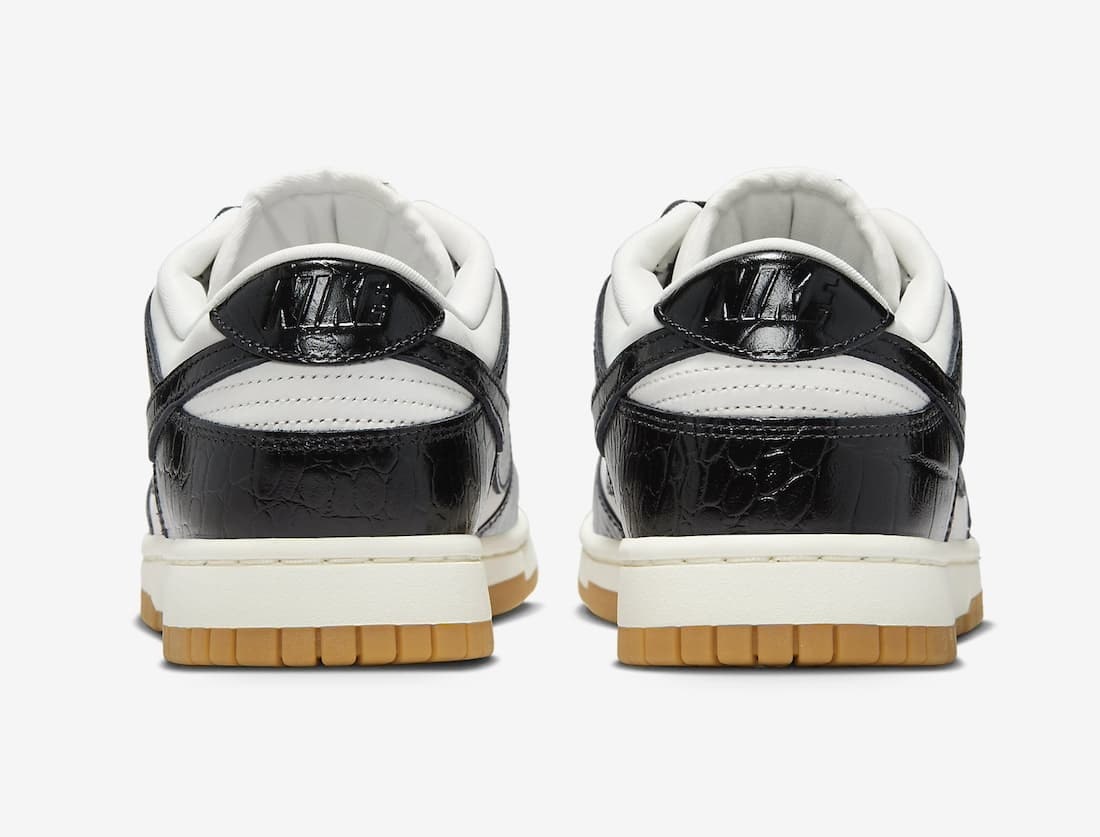Nike Dunk Low "Black Croc"