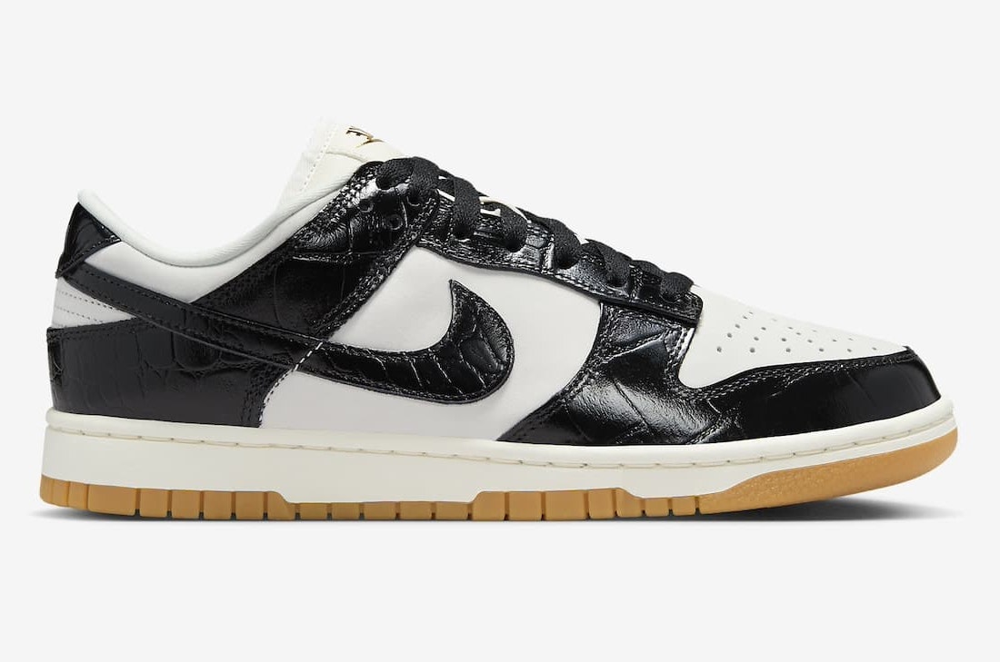 Nike Dunk Low "Black Croc"