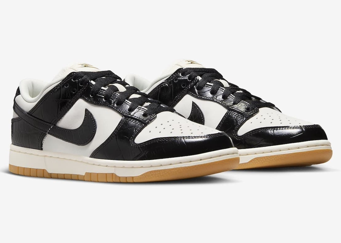 Nike Dunk Low "Black Croc"