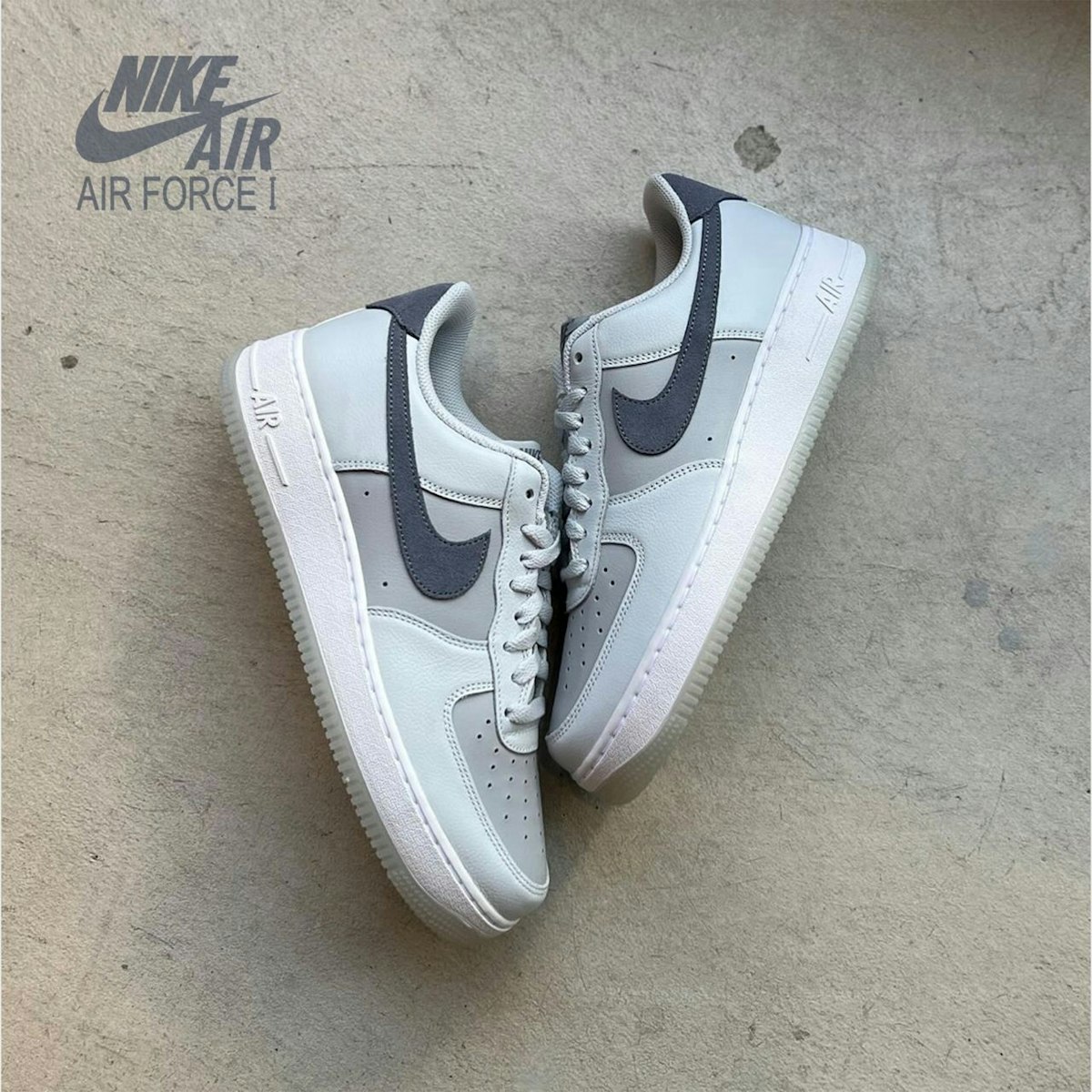nike air force 1 essential grey