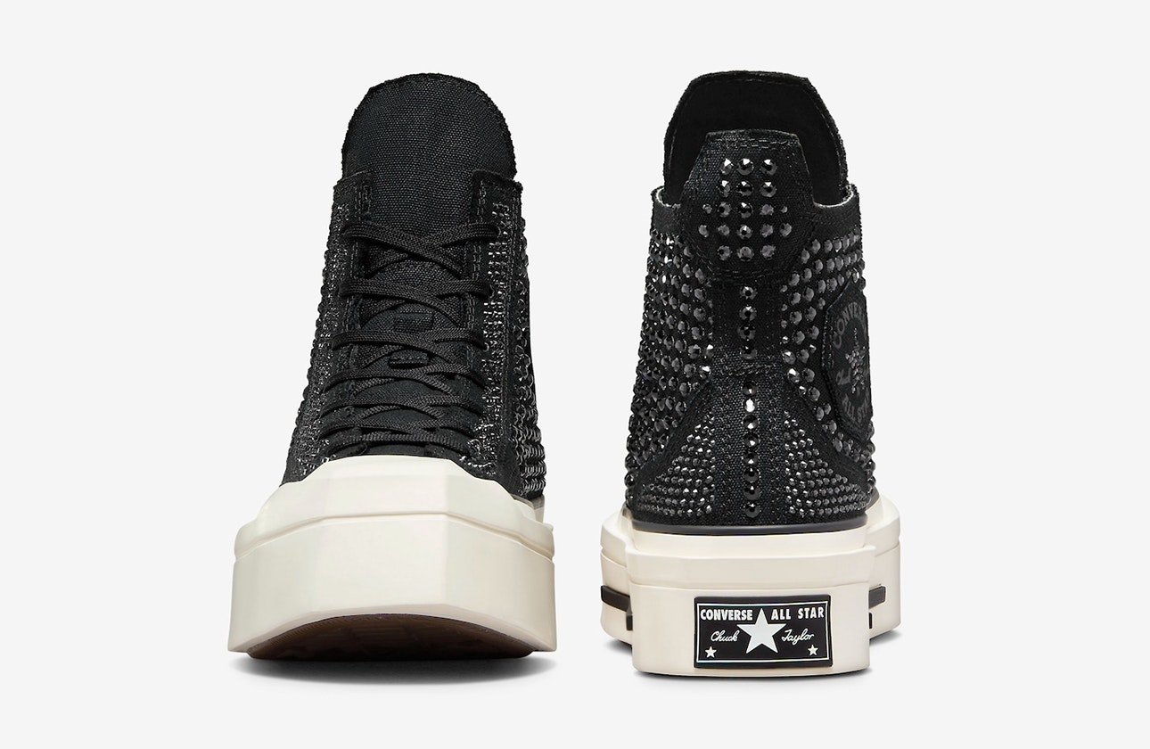 Swarovski x Converse Chuck 70 De Luxe Squared Black Crystal kaufen A09070C HEAT MVMNT