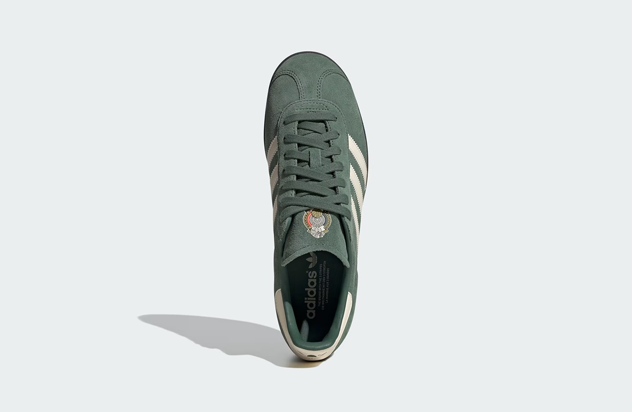 Federación Mexicana de Fútbol Asociación x adidas Gazelle "Green Oxide"