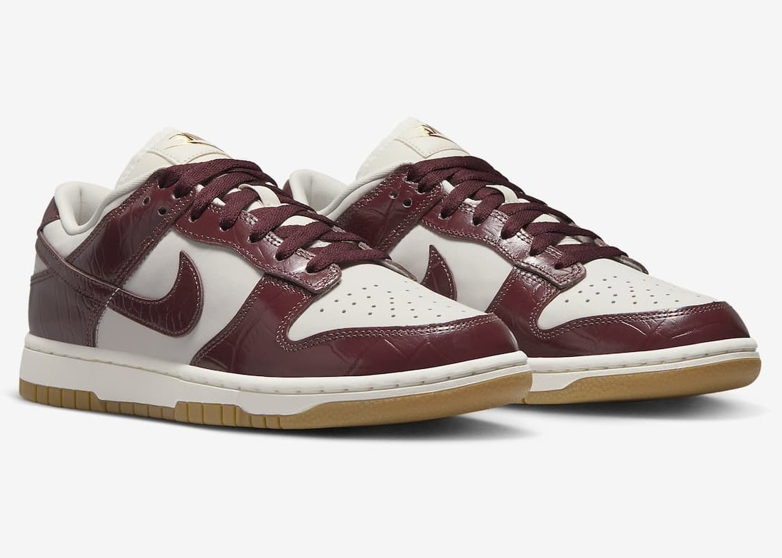 Nike Dunk Low "Team Red Croc"