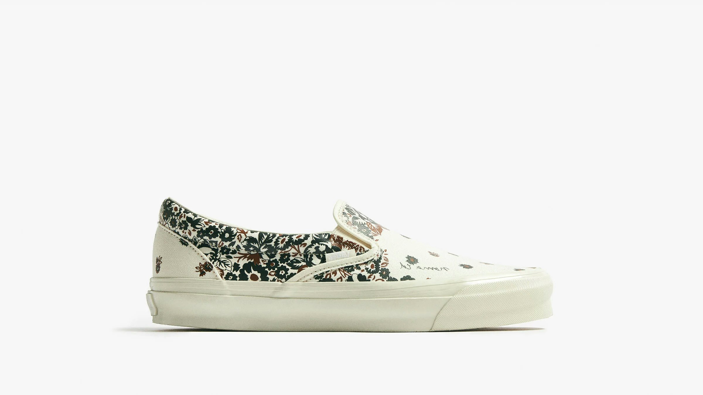 END. x NOMA t.d. x Vans Classic Slip On LX "Antique White"