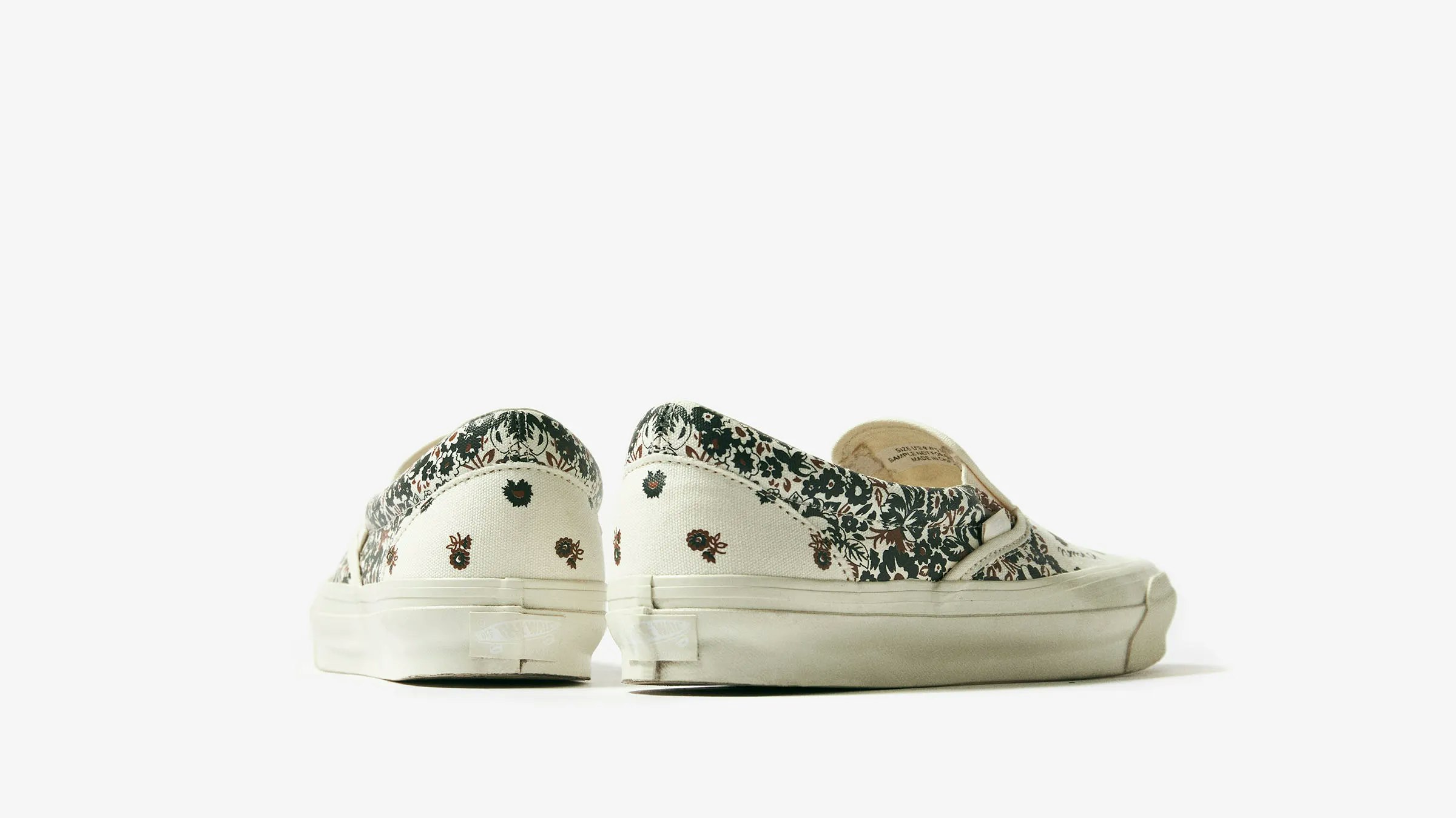 END. x NOMA t.d. x Vans Classic Slip On LX "Antique White"