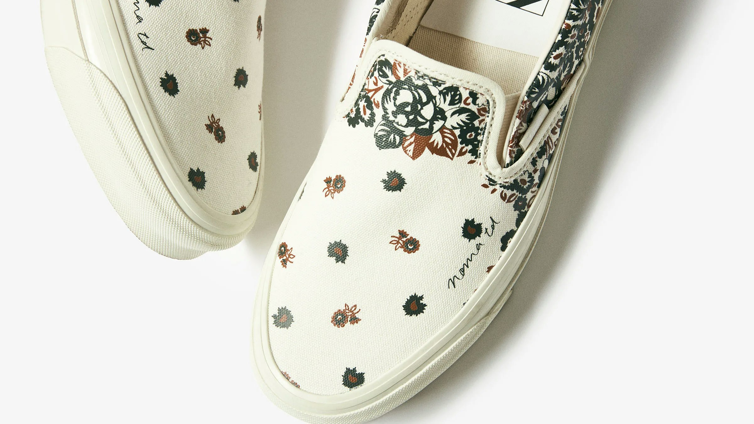 END. x NOMA t.d. x Vans Classic Slip On LX "Antique White"