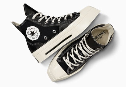 Converse Chuck 70 De Luxe Squared "Egret Black"