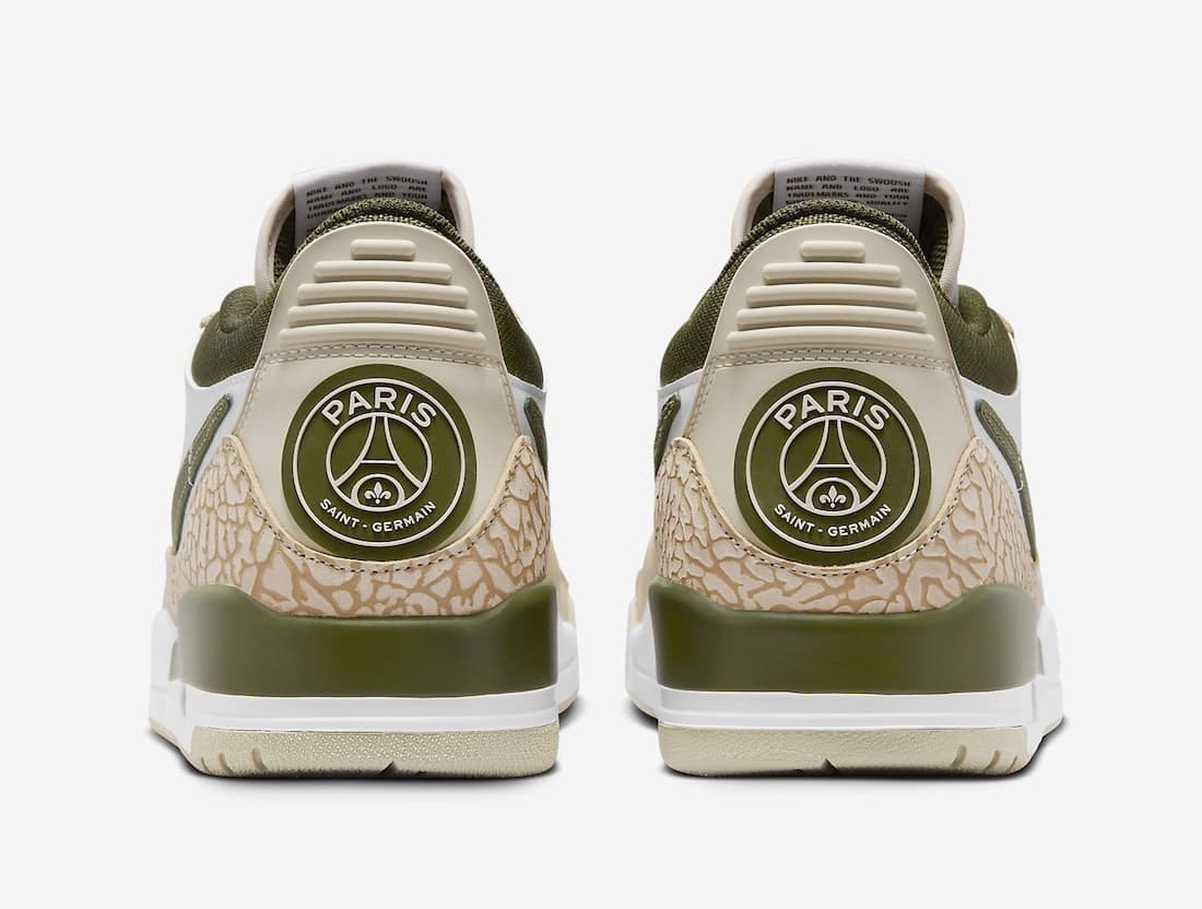 PSG x Jordan Legacy 312 Low "Rough Green"