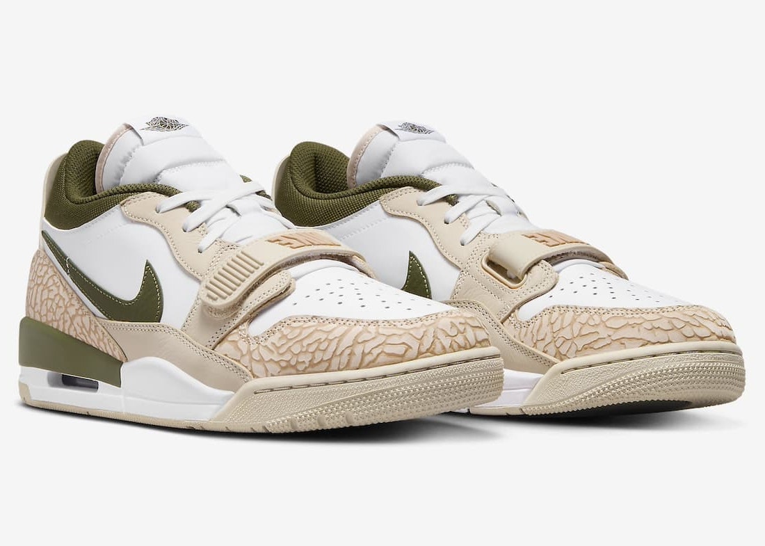 PSG x Jordan Legacy 312 Low "Rough Green"
