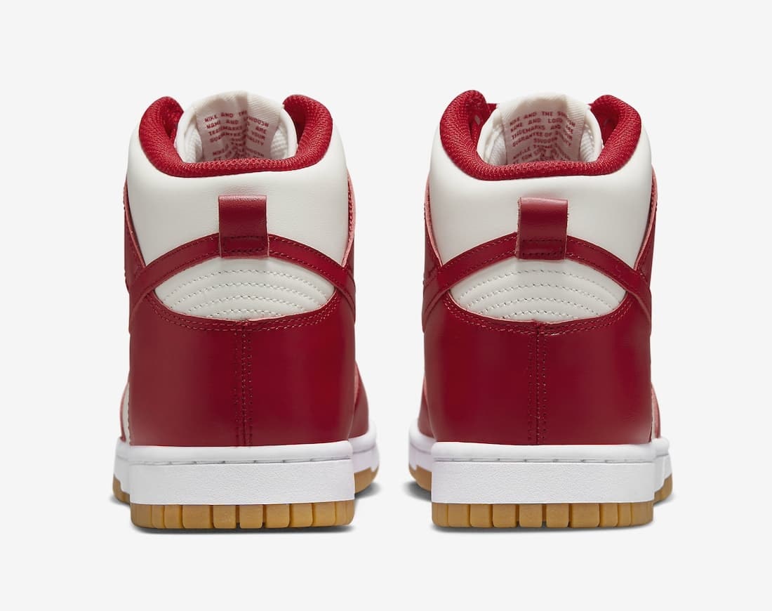 Nike Dunk High "Gym Red"