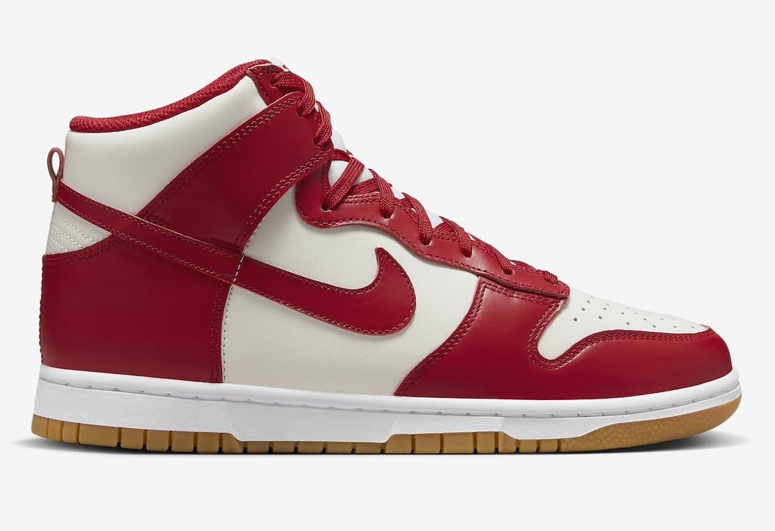 Nike Dunk High "Gym Red"
