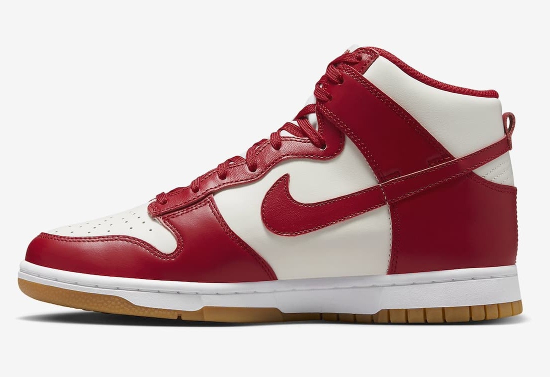 Nike Dunk High "Gym Red"