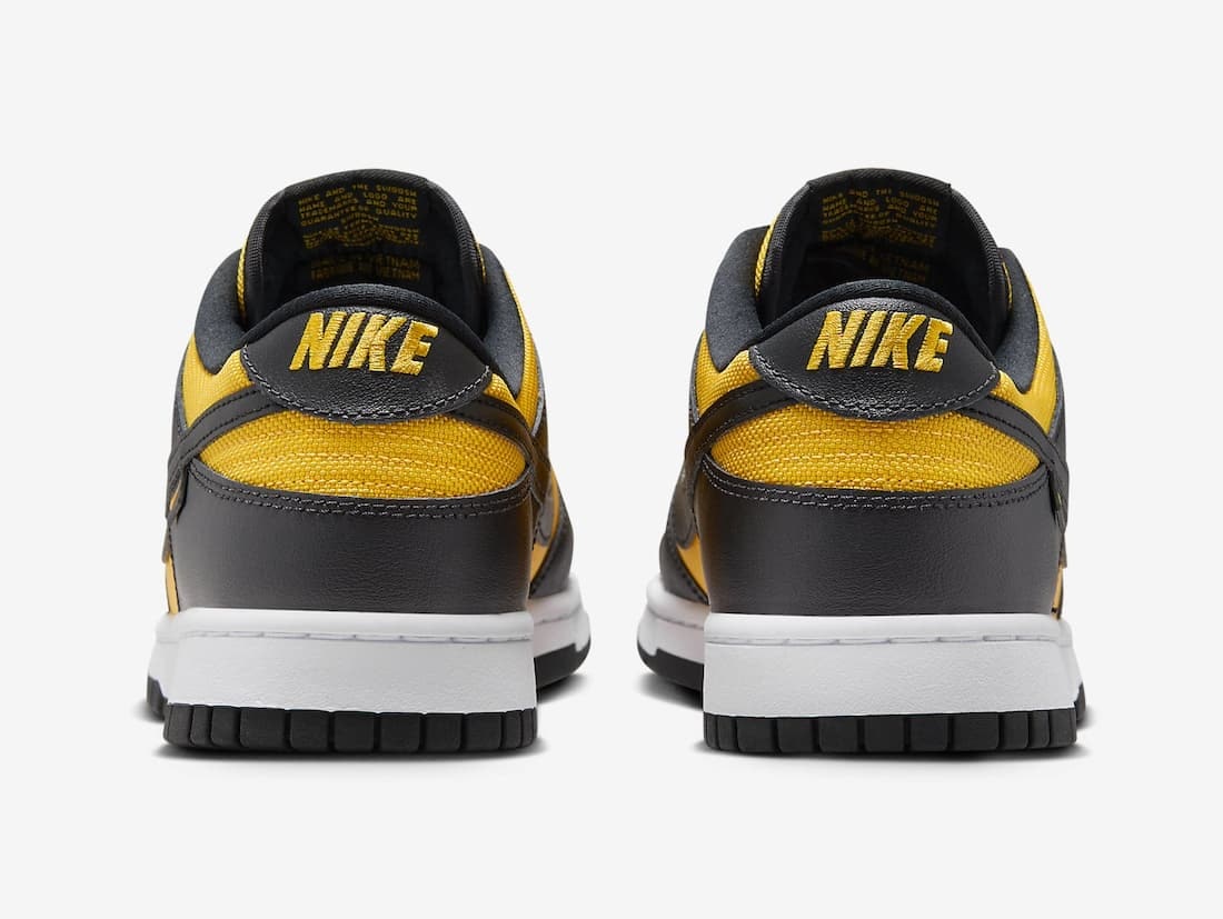 Nike Dunk Low "University Black Gold"
