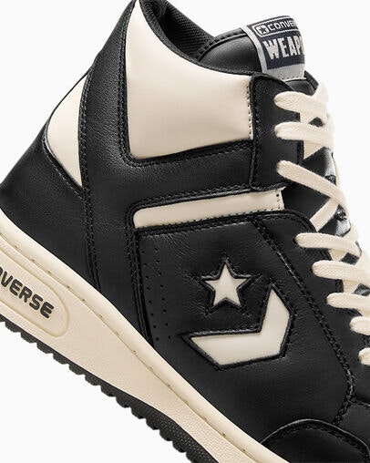 Old Money x Converse Weapon Mid "Black Ivory"
