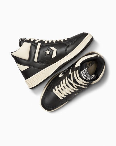 Old Money x Converse Weapon Mid "Black Ivory"