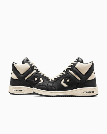 Old Money x Converse Weapon Mid "Black Ivory"