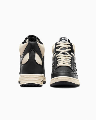 Old Money x Converse Weapon Mid "Black Ivory"