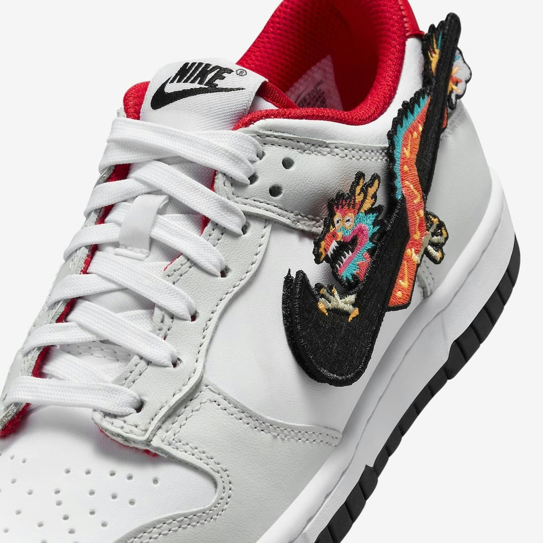 Nike Dunk Low GS "Year of the Dragon" (White)