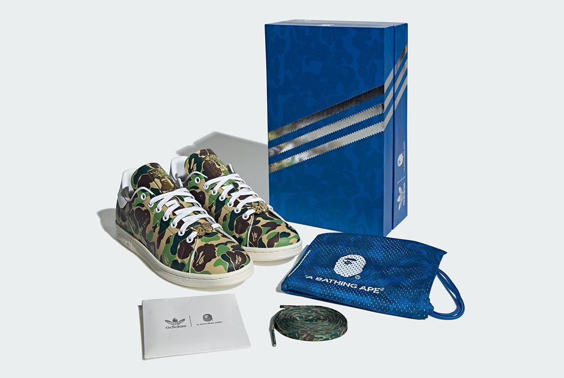 BAPE x adidas Stan Smith "Camo"