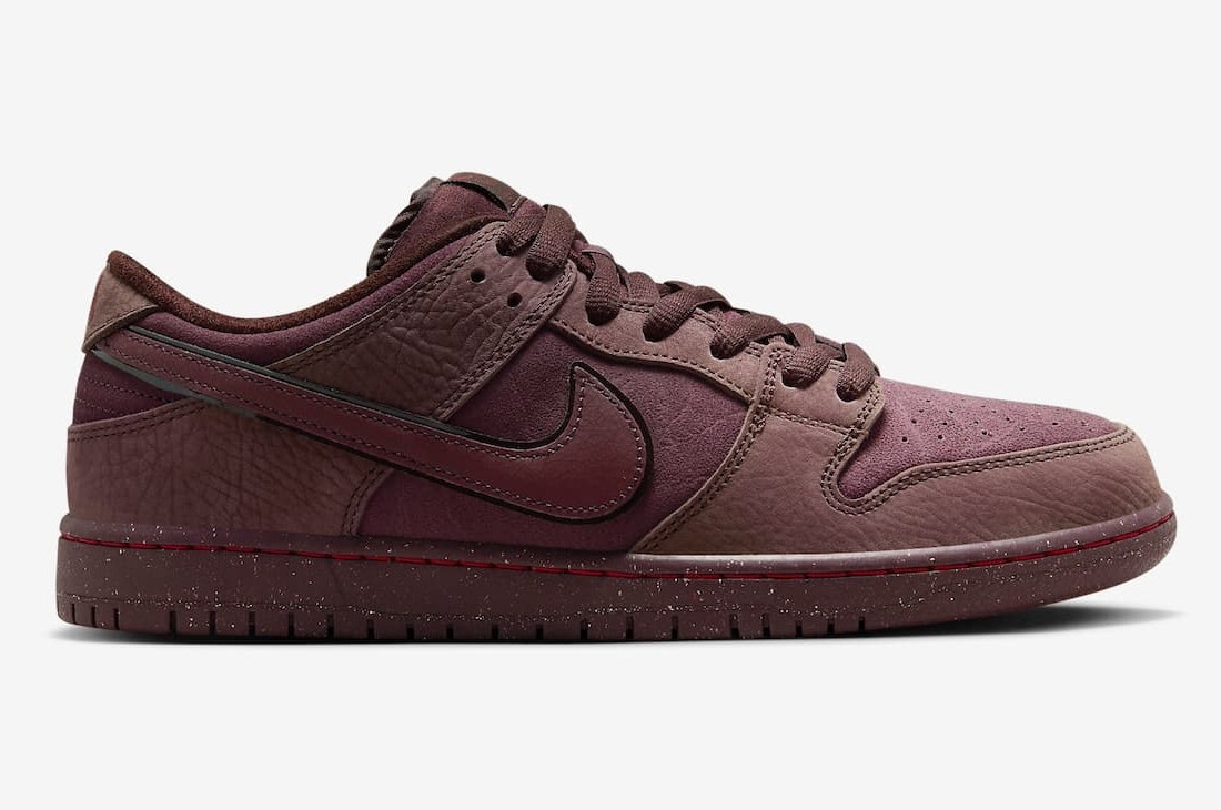 Nike SB Dunk Low "City of Love" (Burgundy Crush)