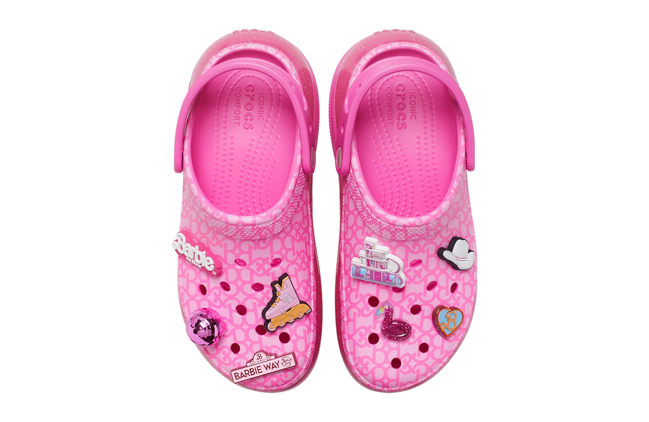 Barbie x Crocs Classic Mega Crush Clog "Electric Pink"