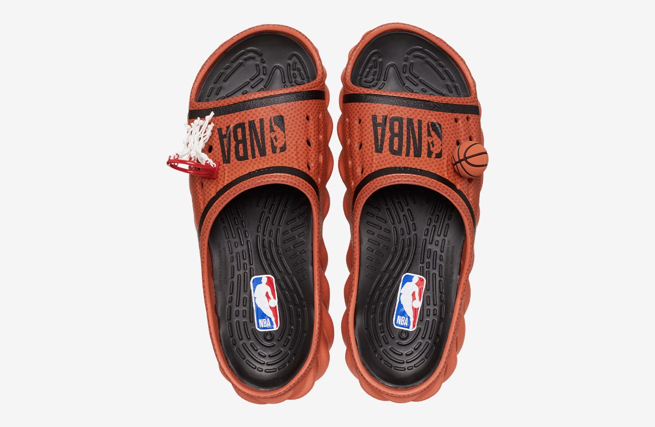 NBA x Crocs Echo Slide "Basketball"