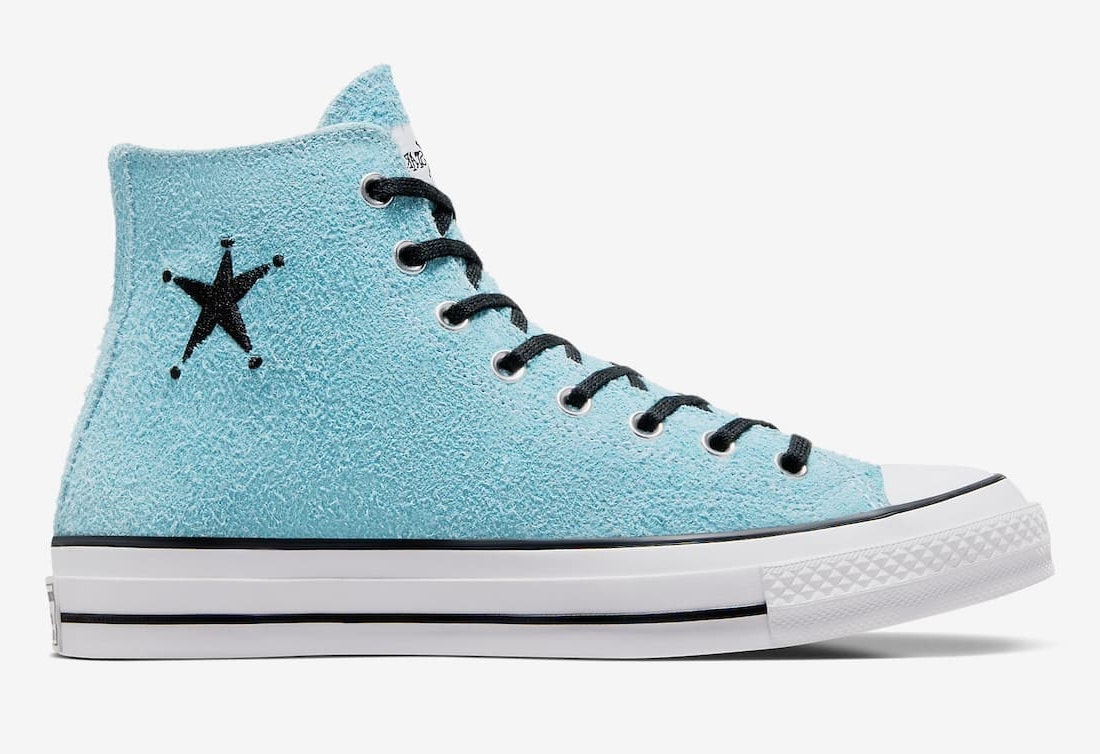 Stussy x Converse Chuck 70 Hi "Sky Blue"