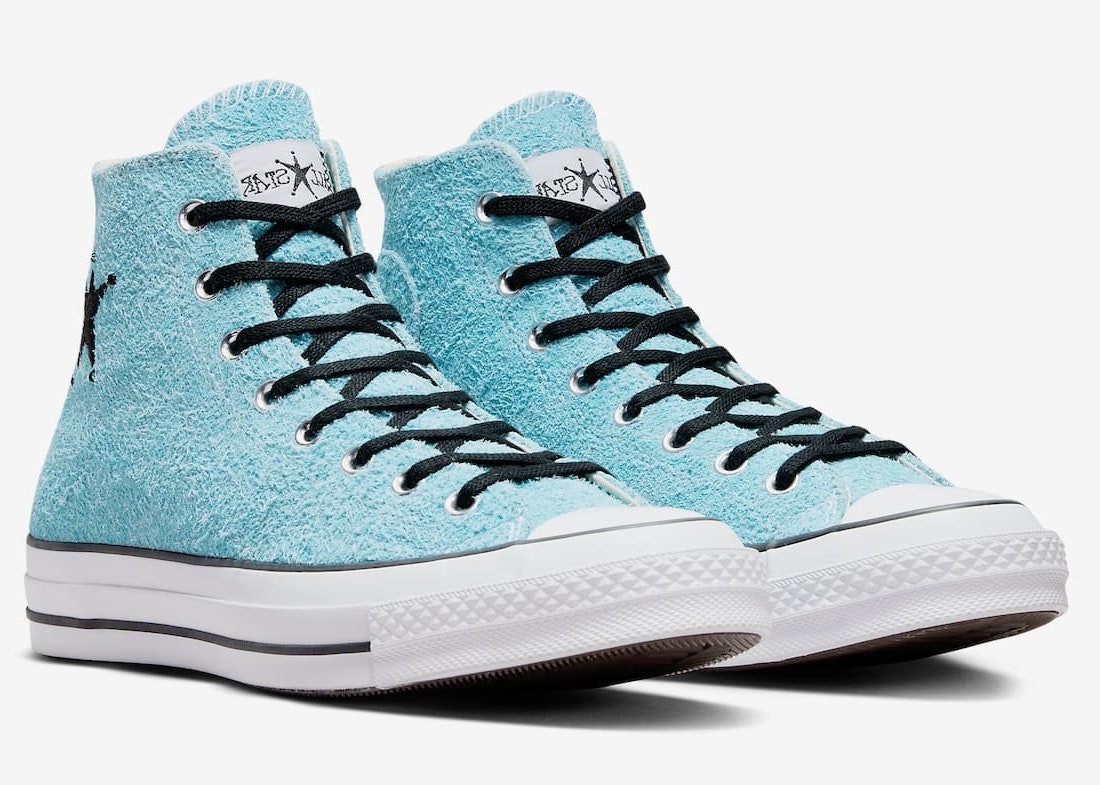 Stussy x Converse Chuck 70 Hi "Sky Blue"